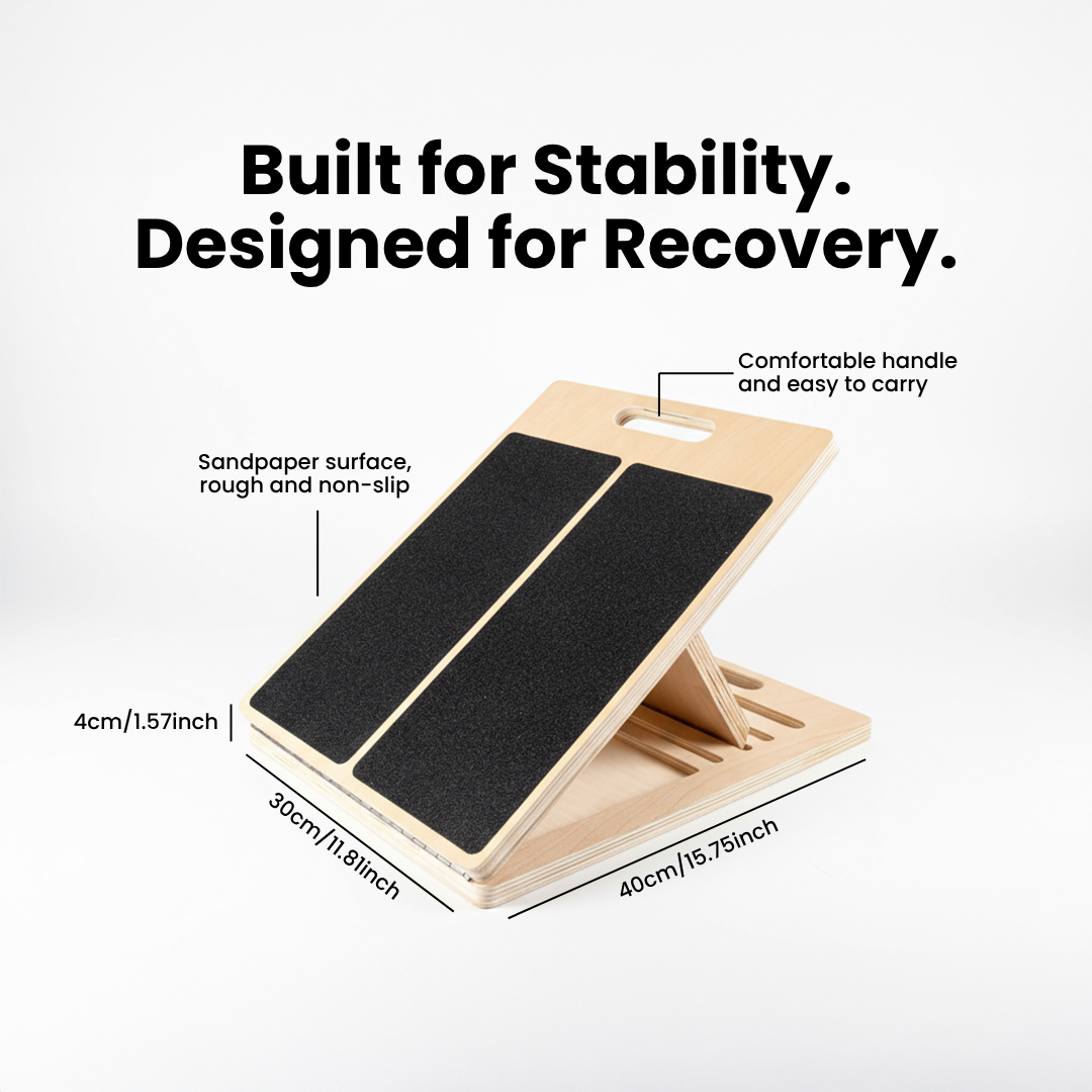 Portable Wooden Slant Board