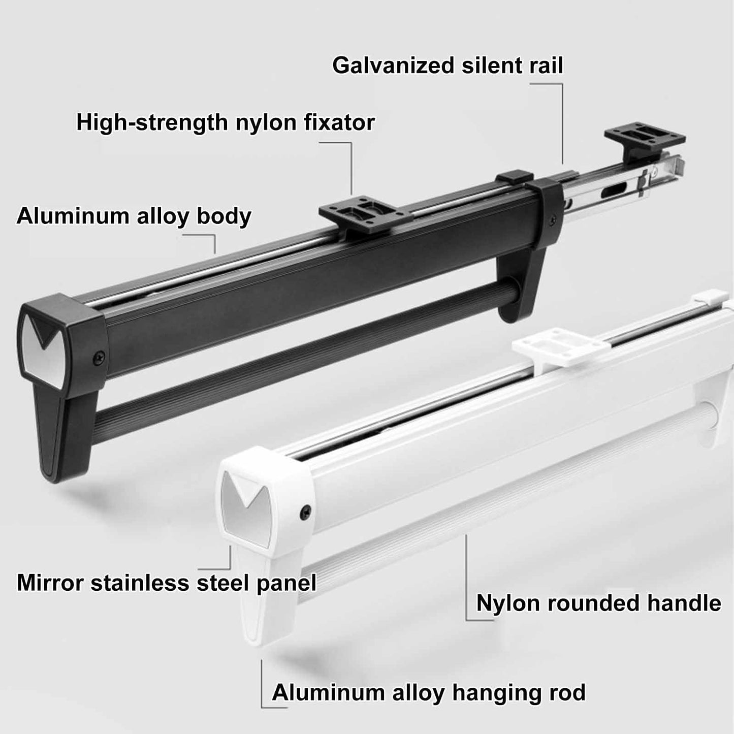 Pull-Out Closet Rail That Doubles Your Space