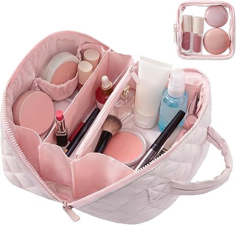 MakeUp Queen Travel Bag – Open Flat, Look Fab Every Day!