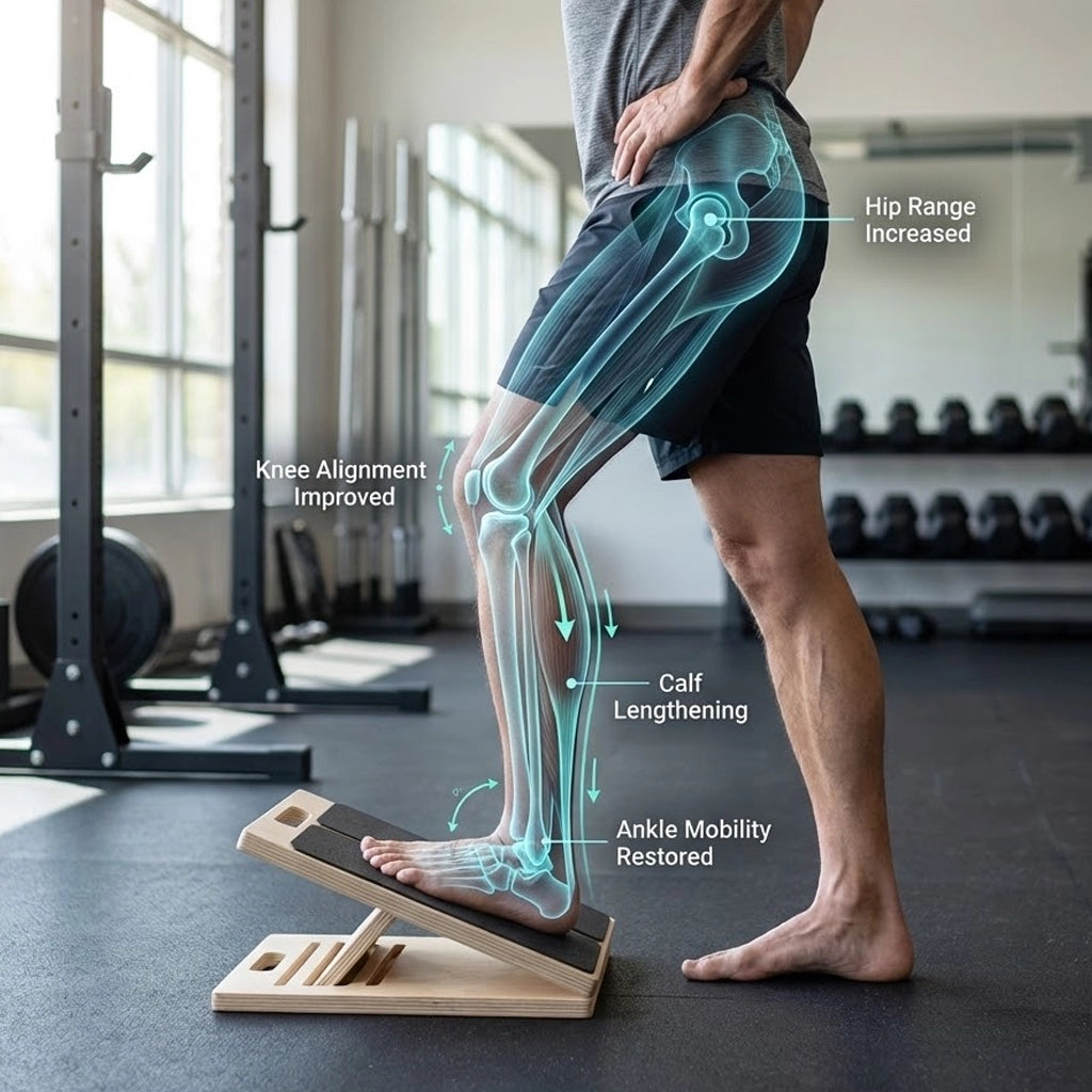 Portable Wooden Slant Board