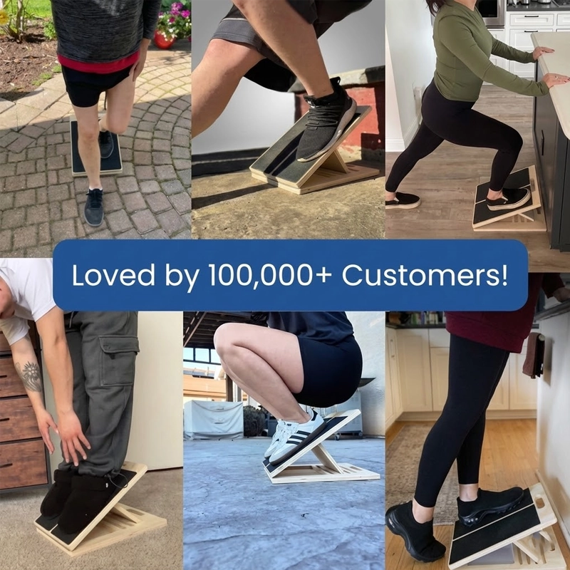 Portable Wooden Slant Board